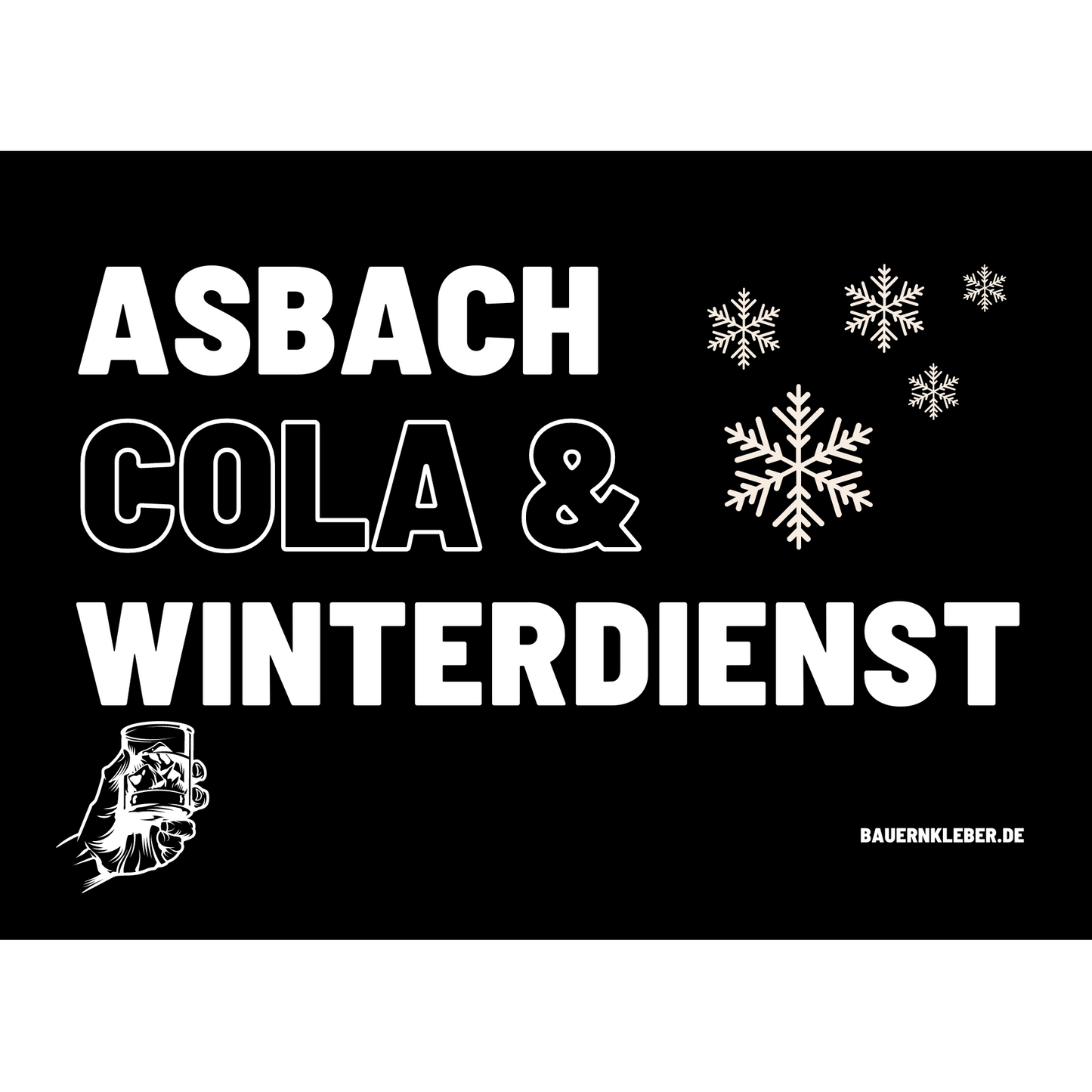 Asbach Cola & Winterdienst