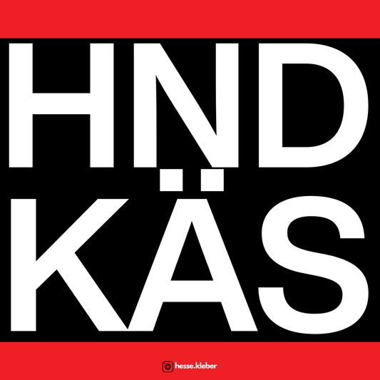 HND-KÄS - Sticker