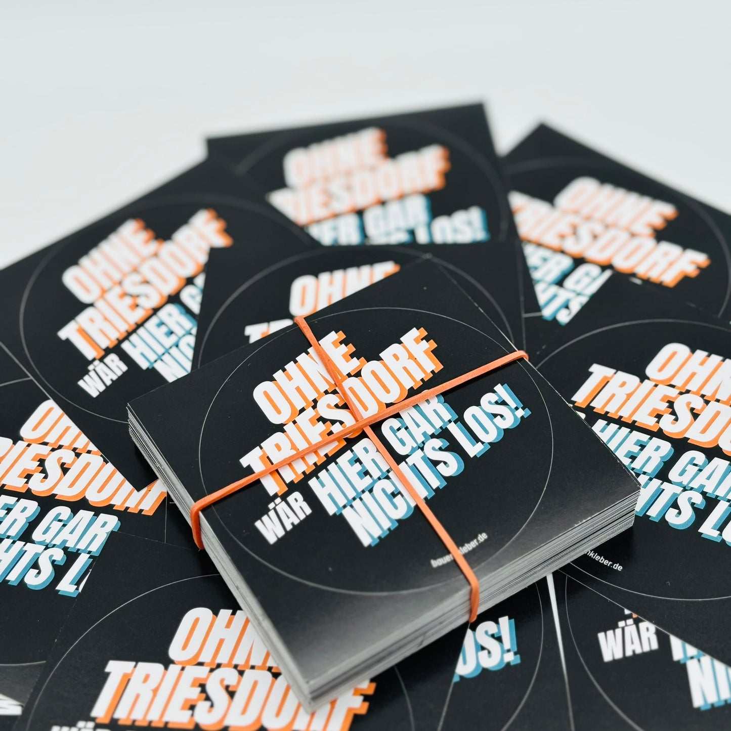 Ohne Triesdorf wär hier gar nichts los! - Sticker