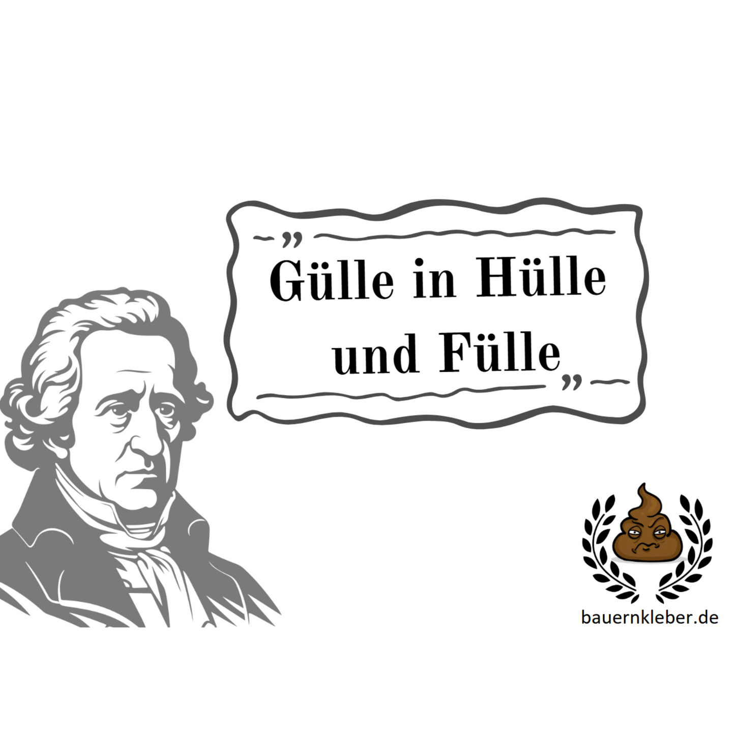 Gülle in Hülle und Fülle