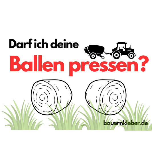 Darf ich deine Ballen pressen?