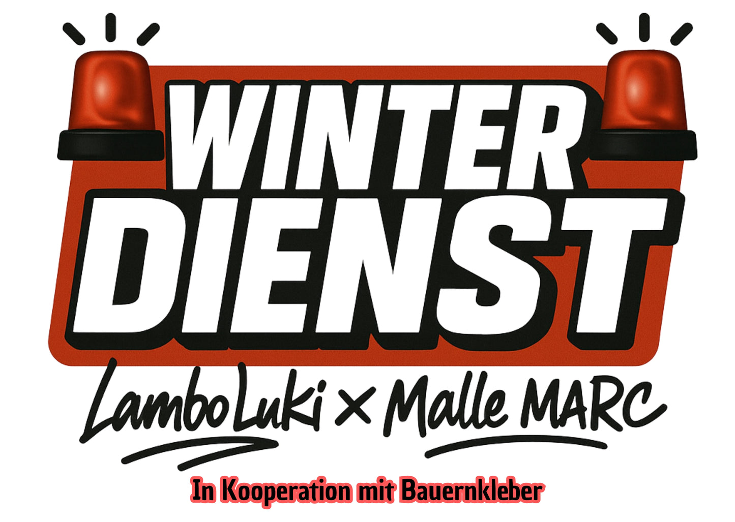Winterdienst Straußbrüder - Sticker