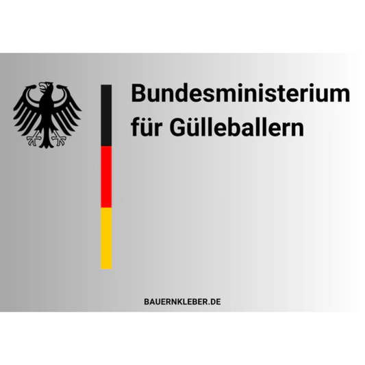 Bundesministerium für Gülleballern - Sticker