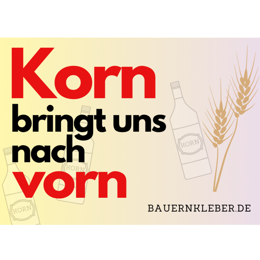 Korn bringt uns nach vorn - Sticker