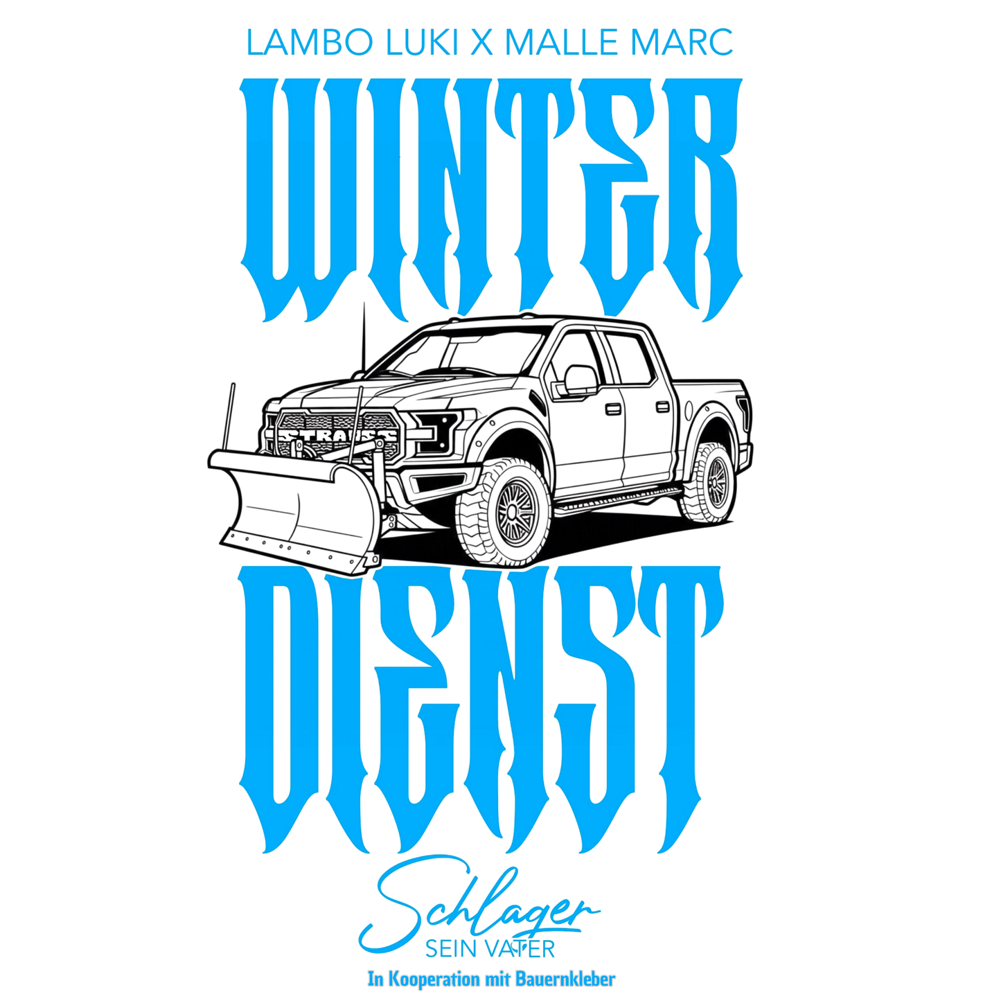 Winterdienst Straußbrüder  - Sticker