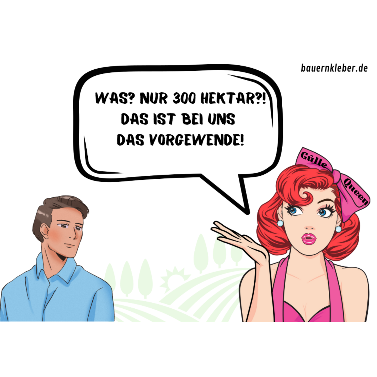 Was? Nur 300 Hektar?!